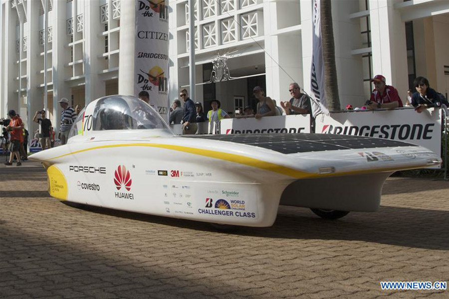 2017 World Solar Challenge held in Australia[6