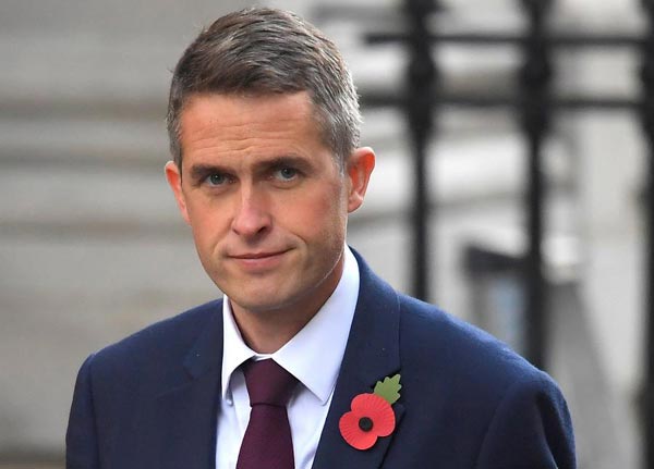 Gavin Williamson named new British defense secretary