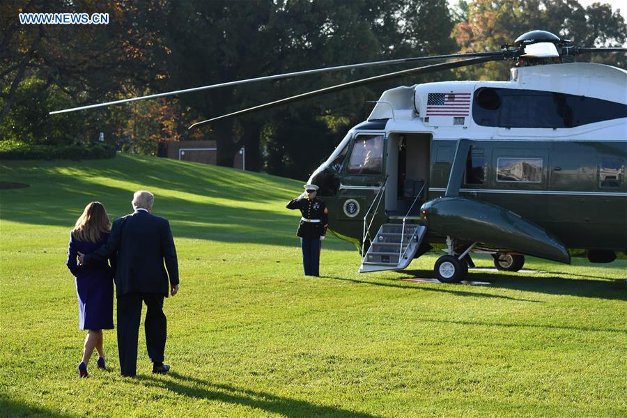 Trump starts Asia trip, to work with China to promote peace, prosperity