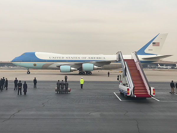 Live: US President Donald Trump lands in Beijing, kicking off three-day state visit