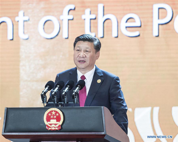 Full text of Chinese President Xi's address at APEC CEO Summit