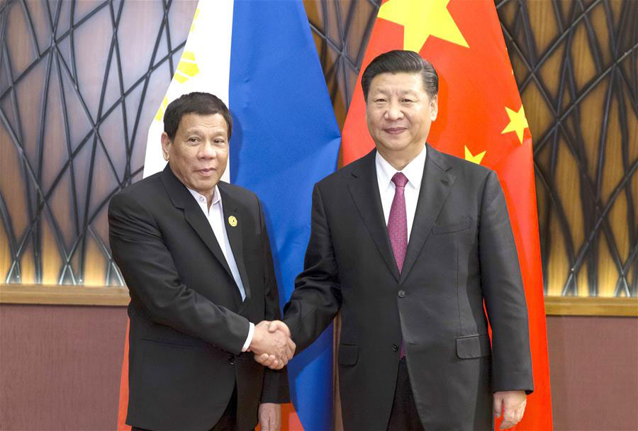 Xi, Duterte meet on strengthening ties