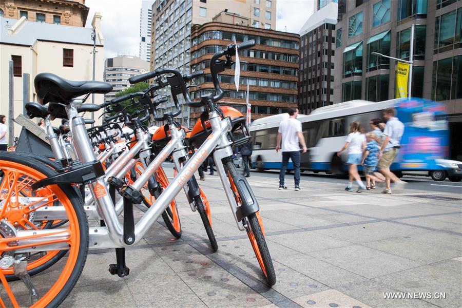 Chinese bike-sharing giant Mobike enters Sydney