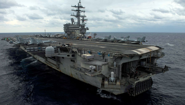US Navy aircraft crashes off Okinawa