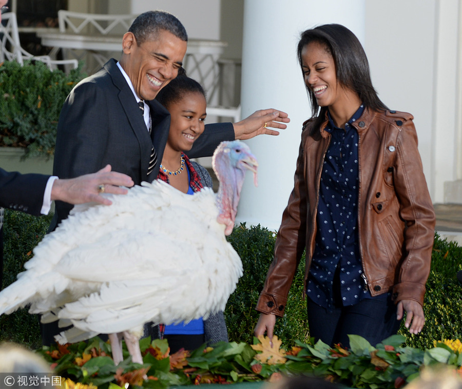 Thanksgiving story: US presidents and pardoned turkeys