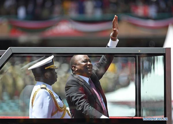 Kenya's Kenyatta swears in for second term, pledges to prioritize unity