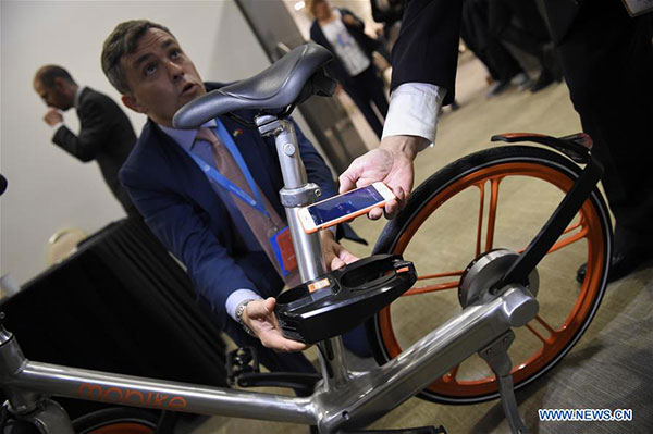 Mobike touts bike-sharing scheme in LatAm