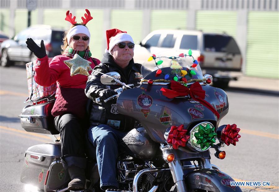 Chicagoland Toys for Tots Motorcycle Parade held in US