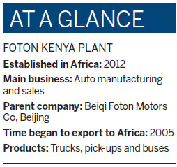 Chinese wheels really start rolling in East Africa