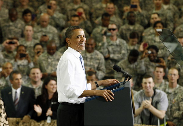 Obama pays tribute to unit in bin Laden raid