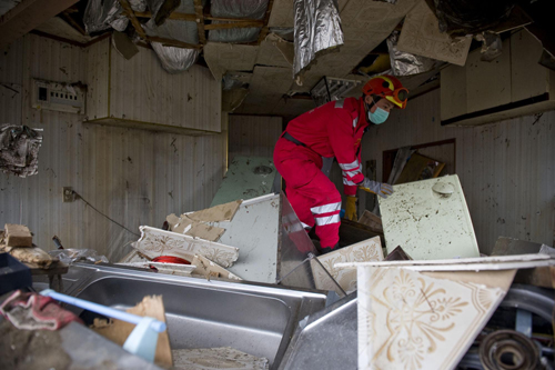 Chinese relief efforts continue in Japan