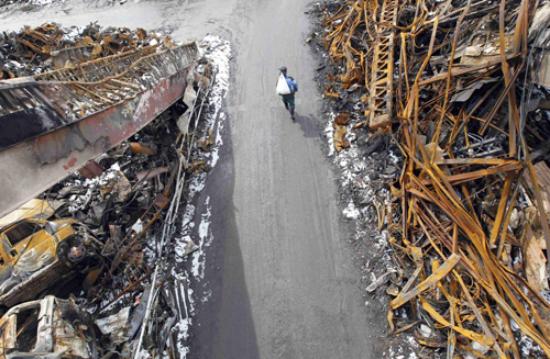 A snapshot of Japan after earthquake