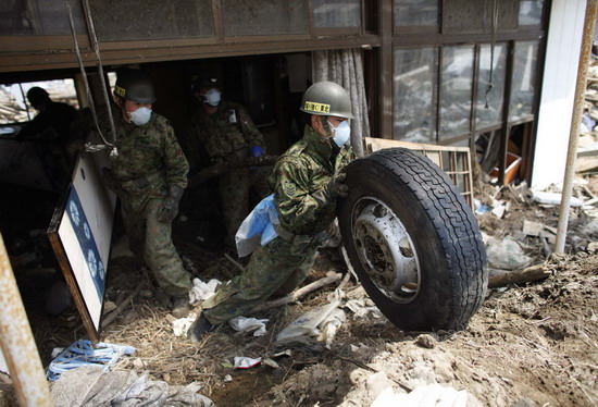 Japan earmarks 1st $50b for post-quake rebuild