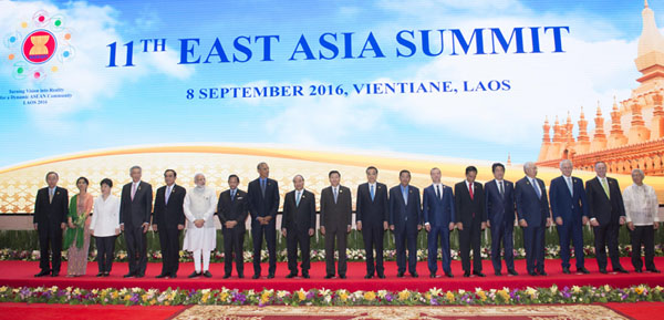 Premier Li attends ceremony for regional economic partnership