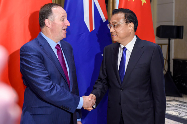 China to promote pragmatic cooperation with New Zealand