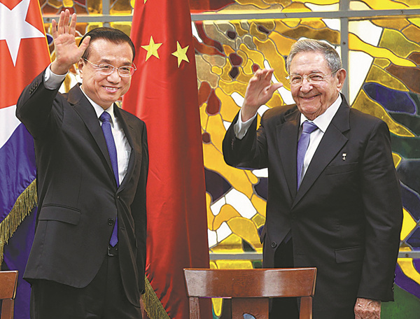 Premier vows to help Cuba industrialize