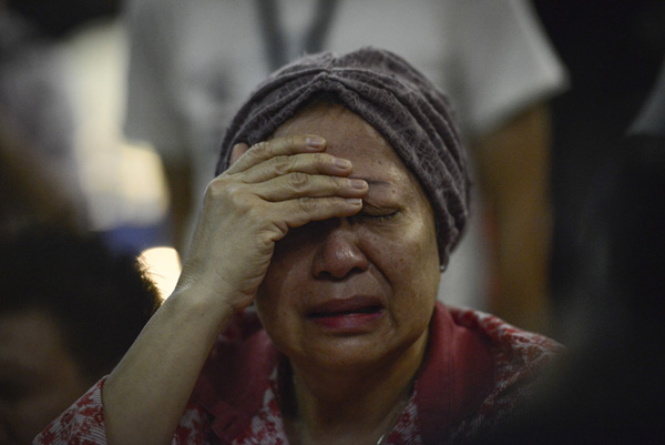 Relatives react to MH17 disaster