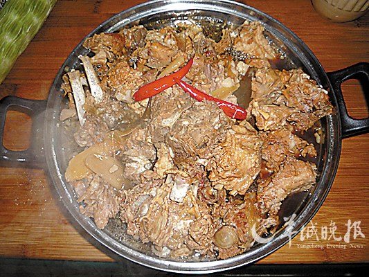 自制羊蝎子火锅