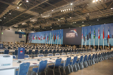 走进G20国伦敦峰会会展中心（组图）