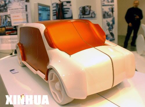 用塑料构想“未来之车”