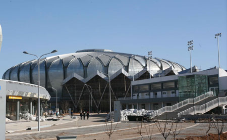 第11届全运会场馆建设接近尾声