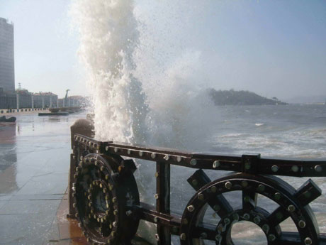 渤海又掀风暴潮