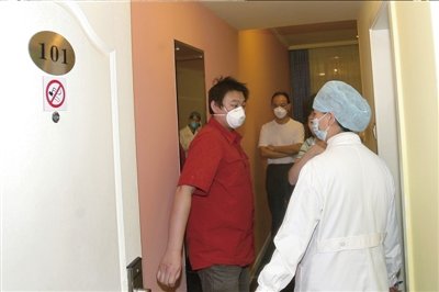北京对甲型流感患者所到数景点做卫生警示提示