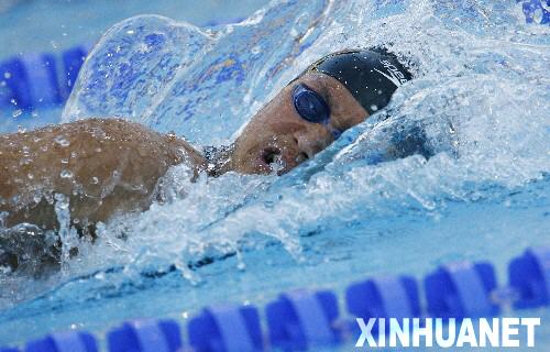 张琳破世界纪录夺金 中国男泳首获世锦赛金牌