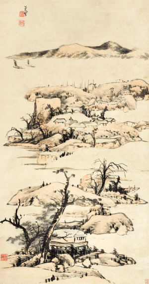 八大山人名作拍出8400万 创中国画最贵纪录(图)
