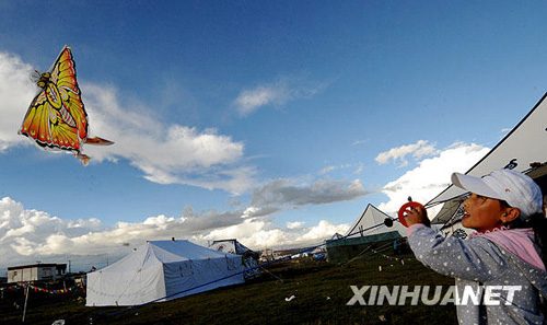 多彩的藏北牧区帐篷[组图]