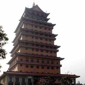 江苏华西村欲在台湾建世界最高金塔(组图)