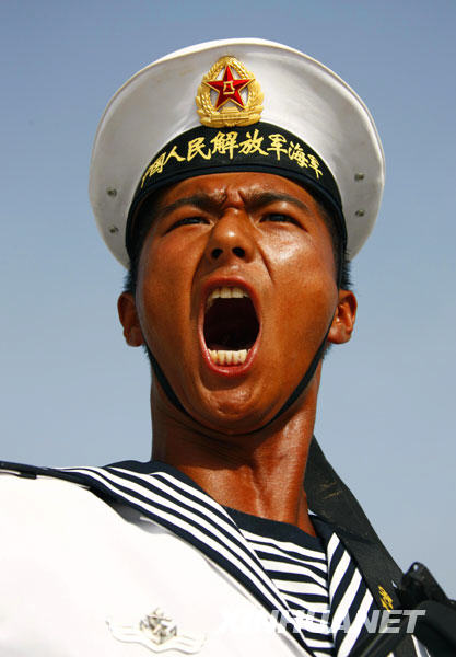 走近国庆受阅部队[组图]