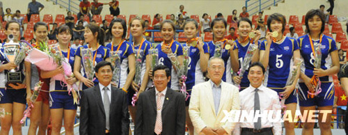 中国女排爆冷负泰国 连续两届无缘亚锦赛冠军