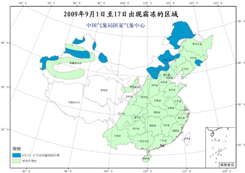 冷空气将袭击我国大部地区 大风降雨降温伴霜冻