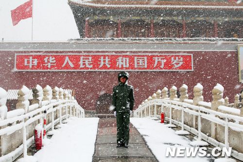 北京受降雪影响部分航班延误 已启动应急预案