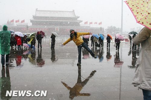 北京受降雪影响部分航班延误 已启动应急预案