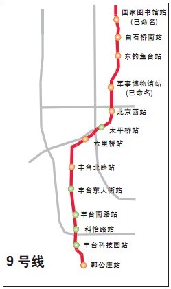 北京3条新建地铁线路站名公示 市民可提建议