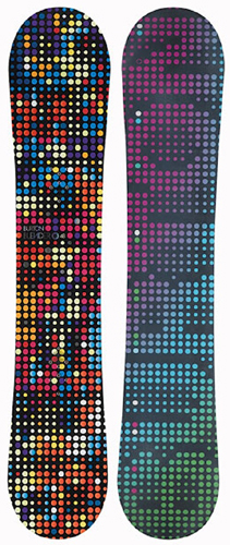 绚丽缤纷滑雪板