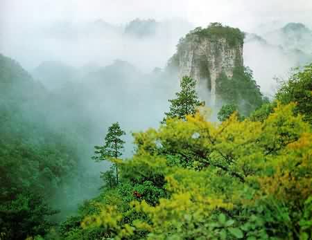 梵净山--独特的风光