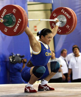 Cao Lei outshines Russians in Weightlifting Worlds