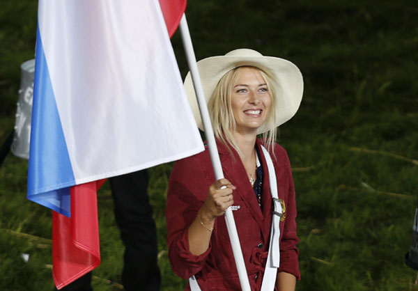 Olympic delegations at opening ceremony