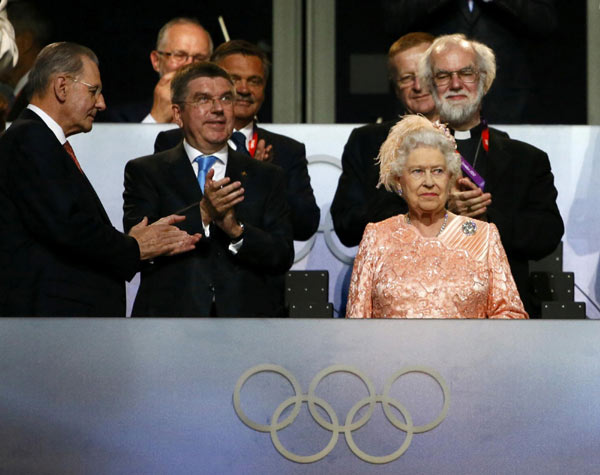 Kaleidoscopic pageant sets London Games rolling