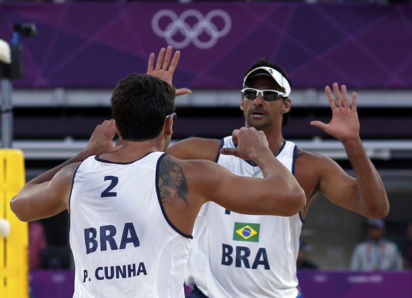 Men's beach volleyball preliminary matches