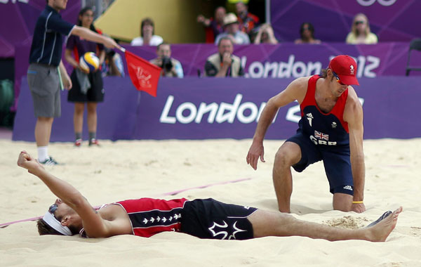 Men's beach volleyball preliminary matches