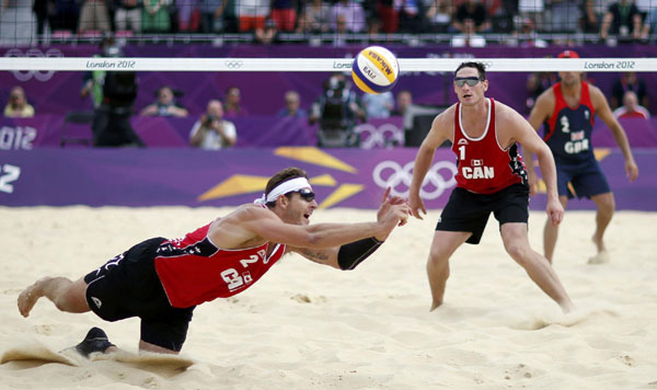 Men's beach volleyball preliminary matches