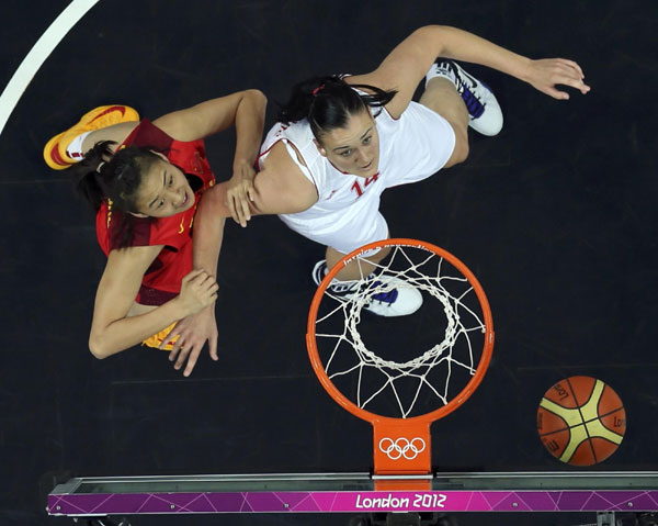 Women's basketball beats Croatia for 2nd win in London