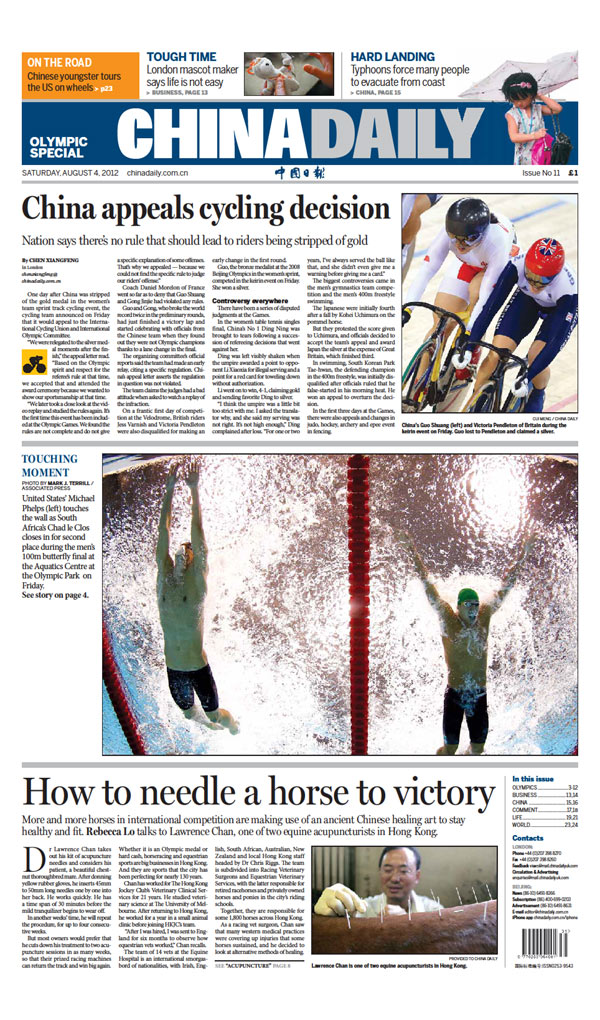 China Daily Olympic Special (Aug 4, 2012)