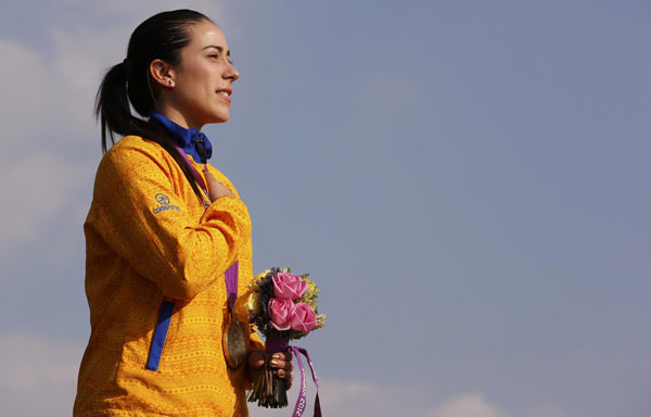 Colombian leader hails first gold of Olympics