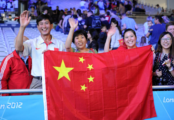 Chinese Olympians get warm support from family