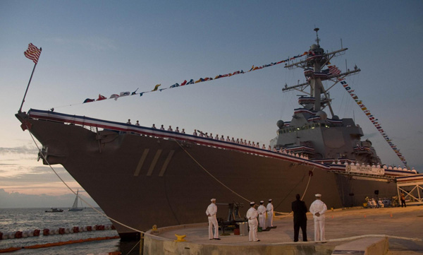 USS Spruance commissioned in Key West